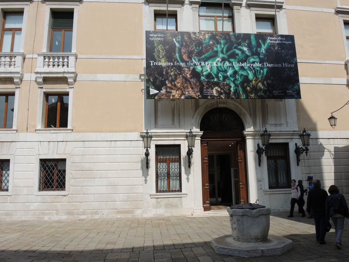 Entrance to Palazzo Grassi