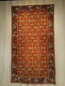 Ornated carpet with 'Lotto' arabesques - Western Anatolya - 1600 ca (Zalesky collection)