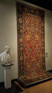 Carpet with palms and small cloud pattern - Isfahan - 18th cent. (Zalesky collection