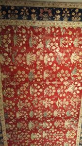 Carpet with shrubs - Lahore - 18th cent. (Zaleski collection)